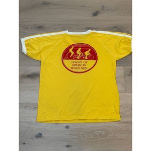 Vintage League of American Wheelmen Vintage T-shirt 1982 LAW